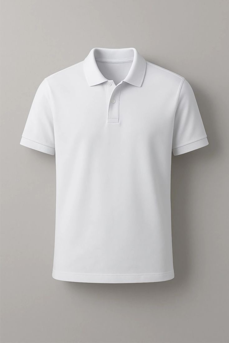 Polo blanc — Idéal pour la personnalisation