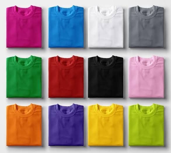 T-shirts de base — Couleurs vives