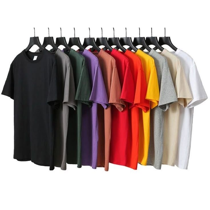 T-shirts unis — Toutes les couleurs