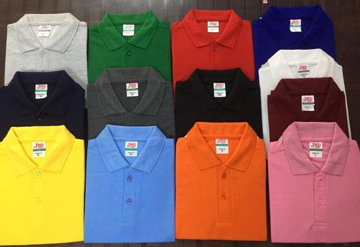 Polos unis — Plusieurs couleurs